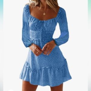 Ruffle sweetheart dress